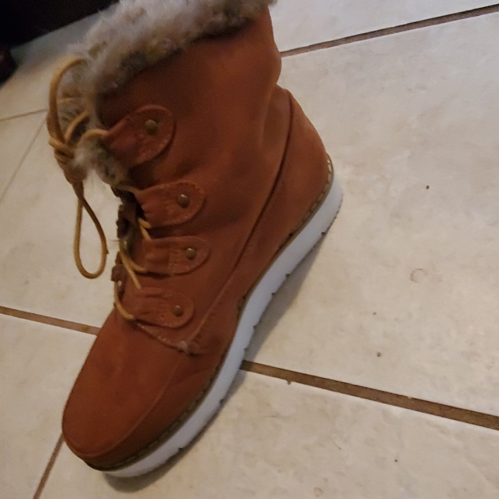 Brown boots